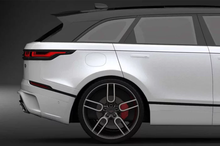Caractere CW1 Graphite Wheel Set 9.0x20", fits Range Rover Velar