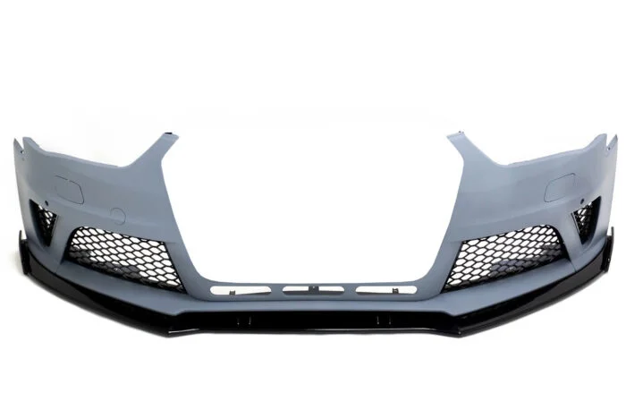 BKM Front Bumper Kit with Lip, fits Audi A4/S4 B8.5