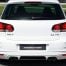 Kerscher Rear Diffusor, Carbon, fits Volkswagen Golf Mk6
