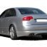 Kerscher Rear Bumper Extension Spirit for Exhaust Left with Carbon Insert, fits Audi A4 B7
