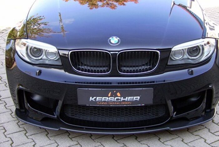 Kerscher Front Spoiler Splitter, fits BMW 1-Series E81-E88 1M Coupe