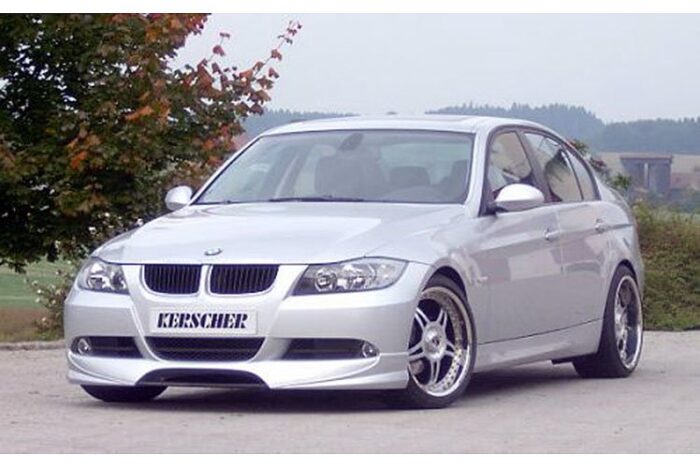 Kerscher Front Bumper Extension without Carbon, fits BMW 3-Series E90/E91