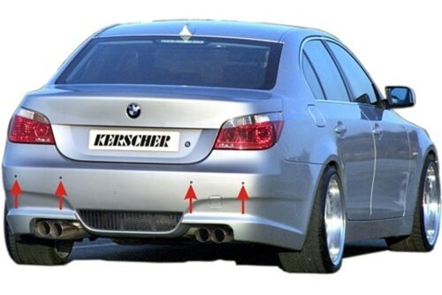 Kerscher Mounting Kit for Bumpers with PDC, fits BMW 5-Series E39