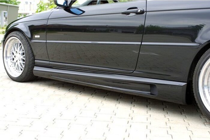 Kerscher Sideskirts Set M-Line 2, fits BMW 3-Series E46 Sedan/Touring/Coupe/Cabrio