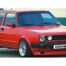 Kerscher Wheel Arches Rear for 9Jx15, fits Volkswagen Golf Mk2