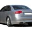 Kerscher Rear Bumper Extension Spirit for Exhaust Left-right with Carbon-Insert, fits Audi A4 B7