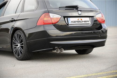 Kerscher Rear Bumper Extension Spirit for Exhaust Left, fits BMW 3-Series E91 08/08 (not 335i/d)