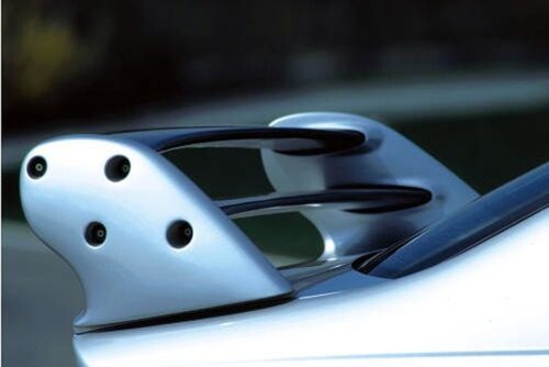 Kerscher Rear Wing 4 Part without Brakelight, fits BMW 3-Series E46 Sedan