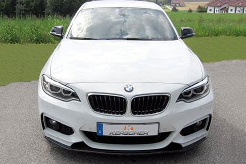 Kerscher Front Spoiler Splitter for M-Technik-Bumper, fits BMW 2-Series