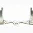 BKM Reinforcement Bar Brackets for BKM Front Bumpers, fits Audi A6/S6 C7.0/C7.5