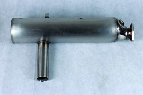 Kerscher Rear Silencer with Metal-catalytic-converter, fits Volkswagen Beetle