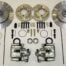 Kerscher Rear Disc Brake 130/5 Swing-Axle, Grooved and Drilled, fits Volkswagen Beetle