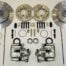 Kerscher Rear Disc Brake 130/5, Grooved and Drilled, fits Volkswagen Beetle