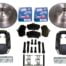 Kerscher Front Disc Brake Vented 4-Piston Porsche 130/5, fits Volkswagen Beetle