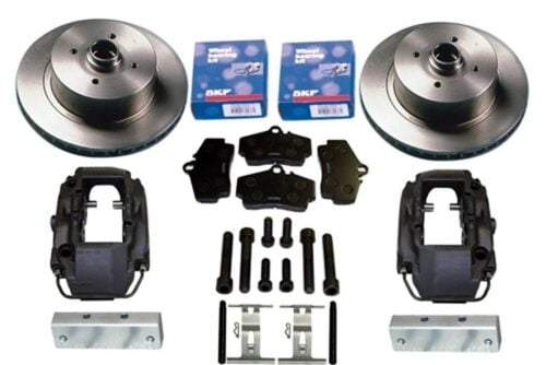 Kerscher Front Disc Brake Vented 4-Piston Porsche 130/4, fits Volkswagen Beetle