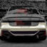 BKM Rear Bumper Set with Rear Diffuser and Muffler (RS Style), fits Audi A7/S7 C8