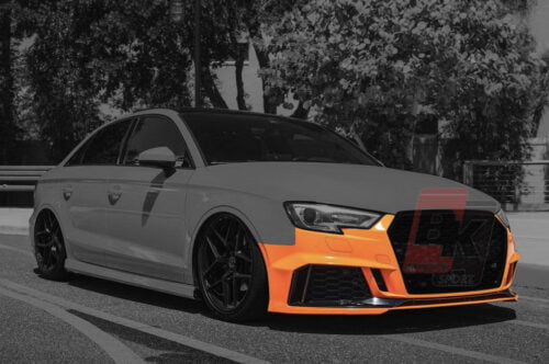 BKM Front Bumper, fits Audi A3/S3 8V5