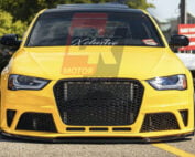 BKM Front Bumper Kit with Lip, fits Audi A4/S4 B8.5 BKM Front Bumper Kit with Lip, fits Audi A4/S4 B8.5