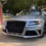 BKM Front Bumper, fits Audi A4/S4 B8.0