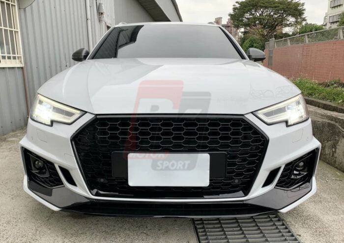 BKM Front Bumper Kit (RS4 Style), fits Audi A4/S4 B9.0