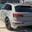 BKM Rear Bumper Kit, Glossy Black, fits Audi Q5 B9 Base Models