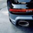 BKM Rear Bumper Kit, Glossy Black, fits Audi Q5 B9 Base Models