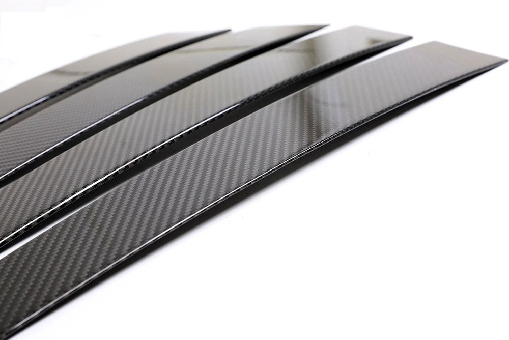 BKM Carbon B Column Decoration Set, fits Panamera 970