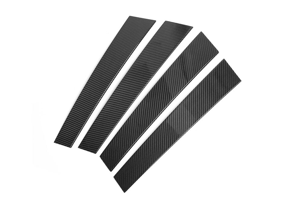 BKM Carbon B Column Decoration Set, fits Panamera 970