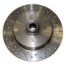 Kerscher Brake Disc Rear, Grooved and Drilled, fits Volkswagen Beetle