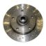 Kerscher Brake Disc Rear, Grooved and Drilled 130/5, fits Volkswagen Beetle