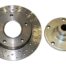 Kerscher Brake Disc Rear 130/5 2-piece Grooved and Drilled, fits Volkswagen Beetle