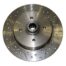 Kerscher Brake Disc Rear, Grooved and Drilled 130/4, fits Volkswagen Beetle