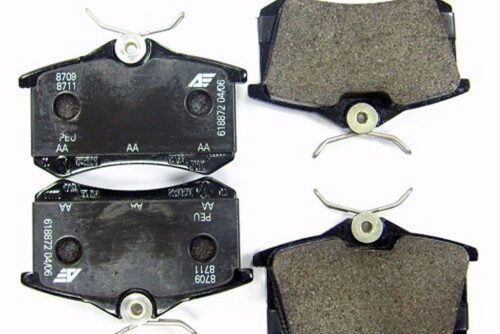 Kerscher Disc Brake Pads for 1 Piston Calipers, fits Volkswagen Beetle