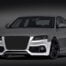 Caractere Front Bumper for Cars with Parking Sensors, fits Audi A4 B8.0