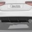 Caractere Rear Diffuser with 2 Cuttings, fits Audi S4 B8.0