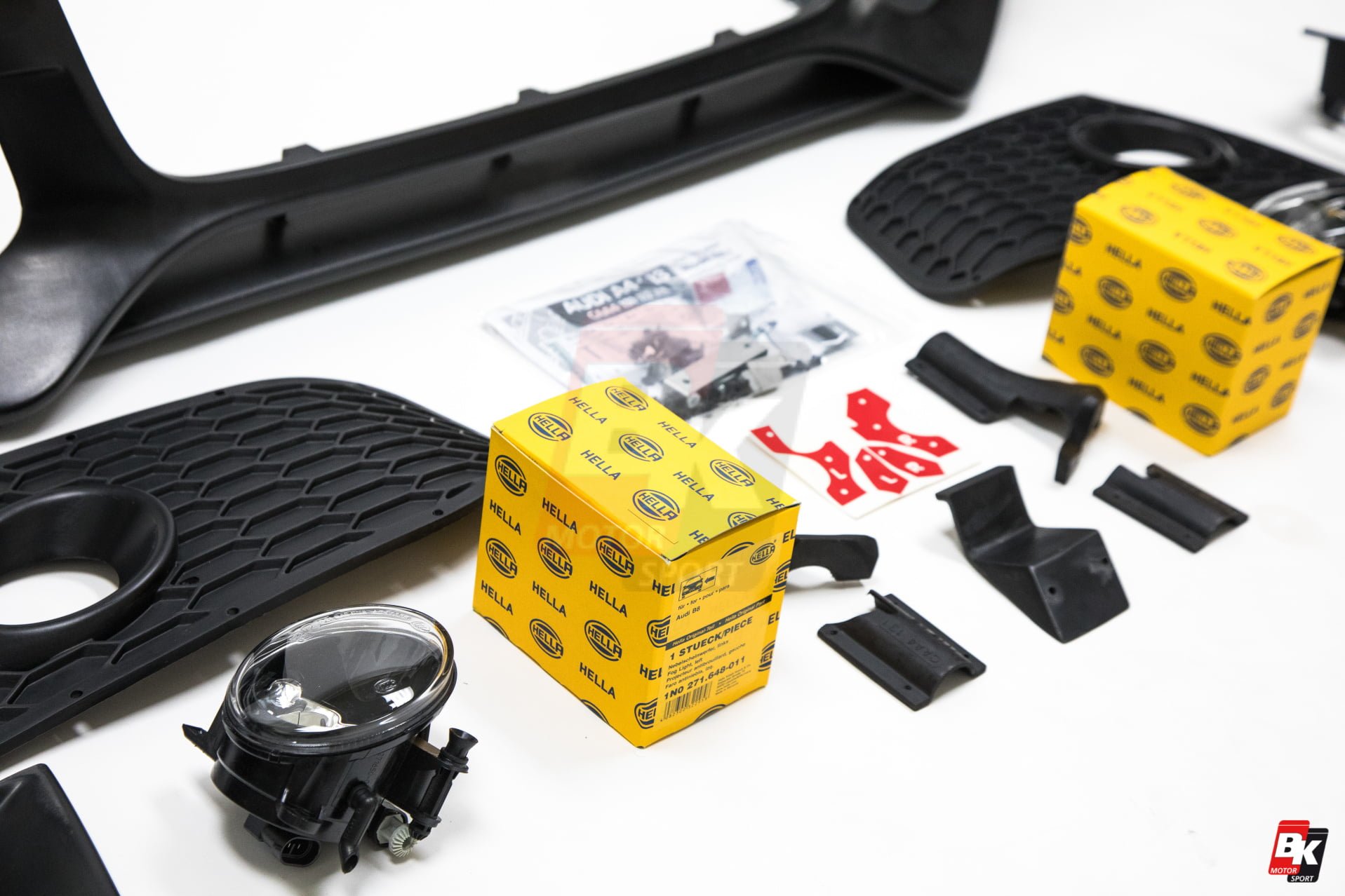 Caractere Front Bumper with Foglights, fits Audi A4 B8.5 Caractere Front Bumper with Foglights, fits Audi A4 B8.5