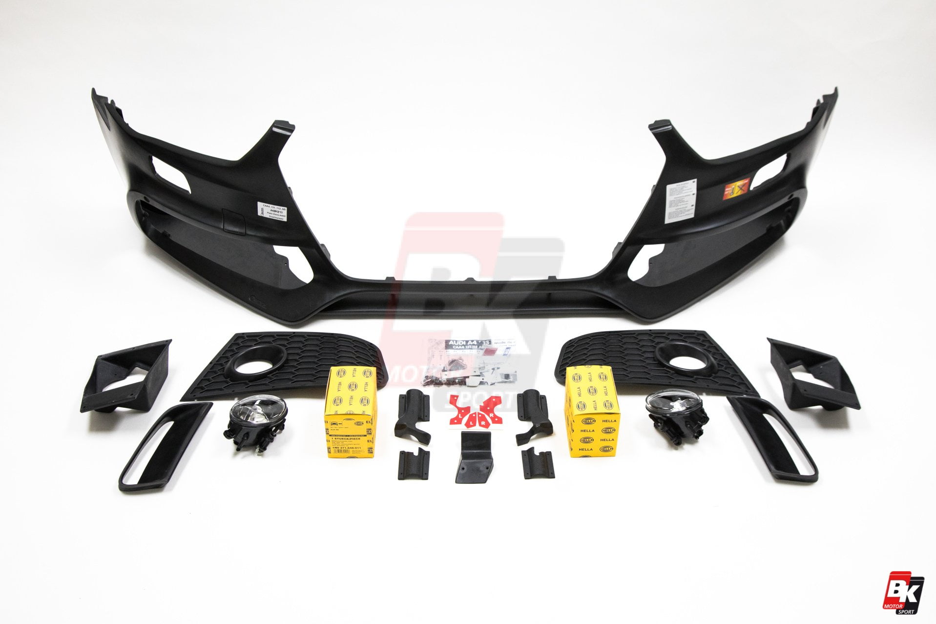 Caractere Front Bumper with Foglights, fits Audi A4 B8.5 Caractere Front Bumper with Foglights, fits Audi A4 B8.5