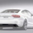 Caractere Rear Diffuser with 2 Mufflers, fits Audi A5/S5 B8.0 Sportback 2.0 TDI / 1.8 TFSI