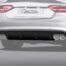 Caractere Rear Diffuser with 2 Cuttings, fits Audi A5/S5 B8.5 Sportback S-Line 3.0 TDI / 1.8-2.0-3.0 TFSI
