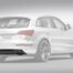 Caractere Rear Diffuser with 1 Large Cutting, fits Audi Q5 B8.0/B8.5 2.0 TDI