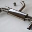 Oettinger Tail Silencer, fits Volkswagen Golf GTI Mk7.0