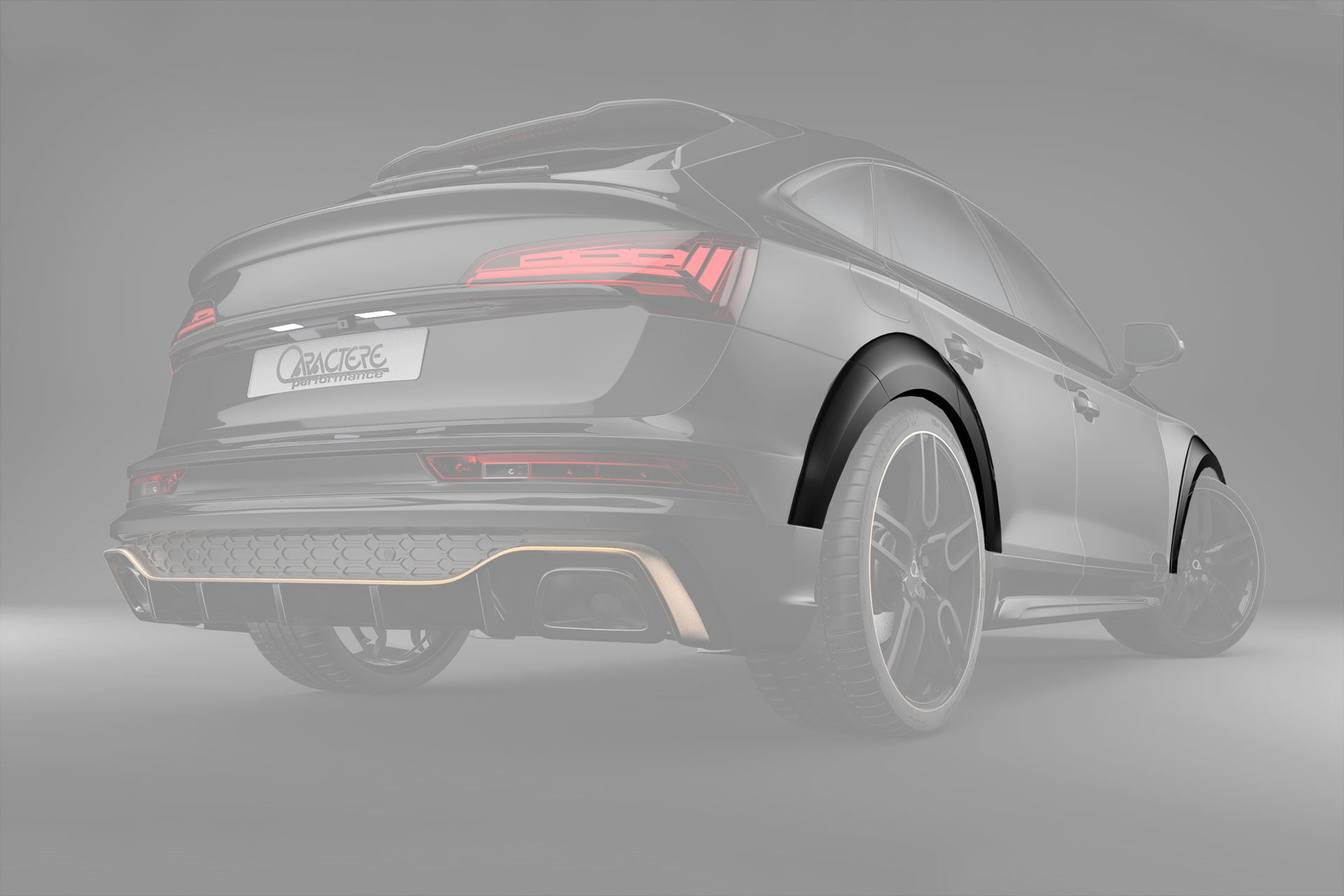 Caractere Wheel Arch Extensions, fits Audi Q5/SQ5 B9.5 Sportback Caractere Wheel Arch Extensions, fits Audi Q5/SQ5 B9.5 Sportback