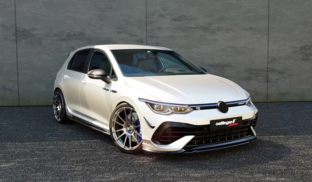 Oettinger Front Spoiler, fits Volkswagen Golf R Mk8 Oettinger Front Spoiler, fits Volkswagen Golf R Mk8