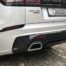 Caractere Rear Bumper with Left Exhaust Tip, fits Range Rover Velar
